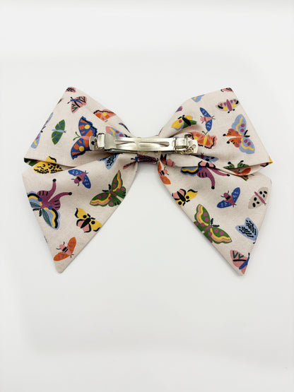 Butterfly Hair Bow Clip