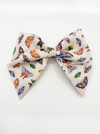 Butterfly Hair Bow Clip