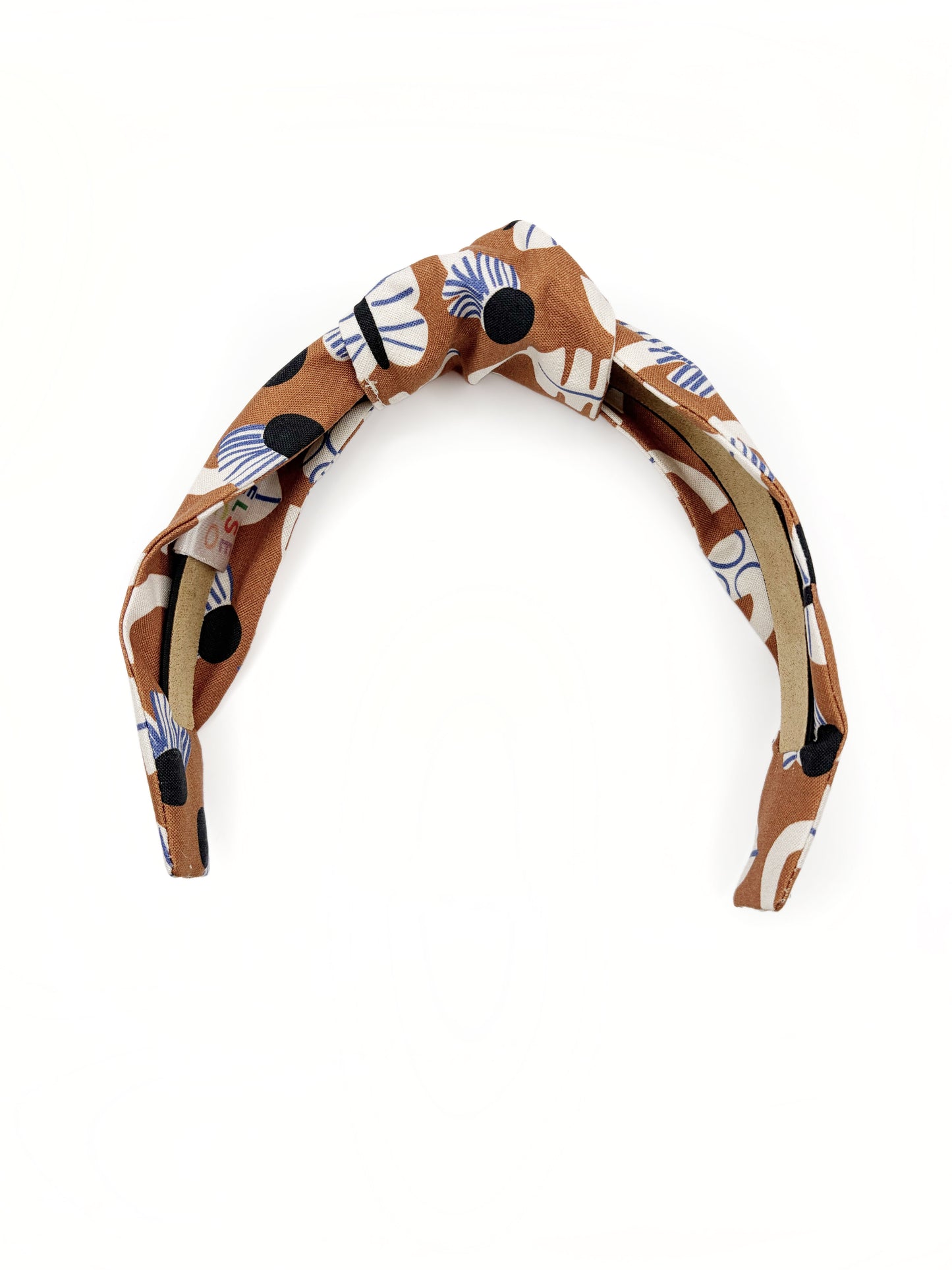 Terracotta Floral Knot Headband