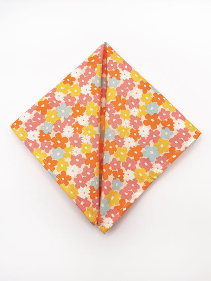 Colorful Floral Pocket Square