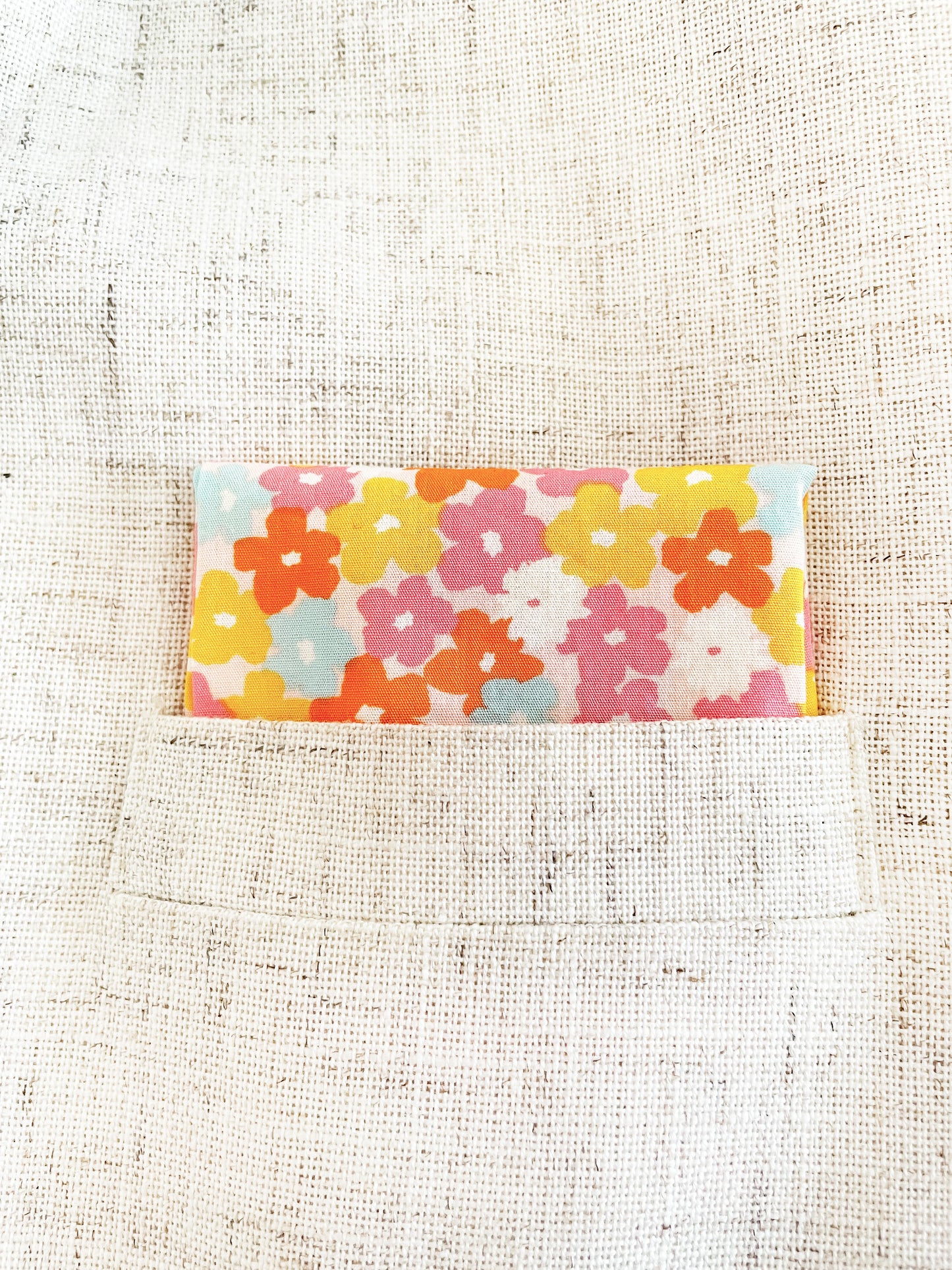 Colorful Floral Pocket Square